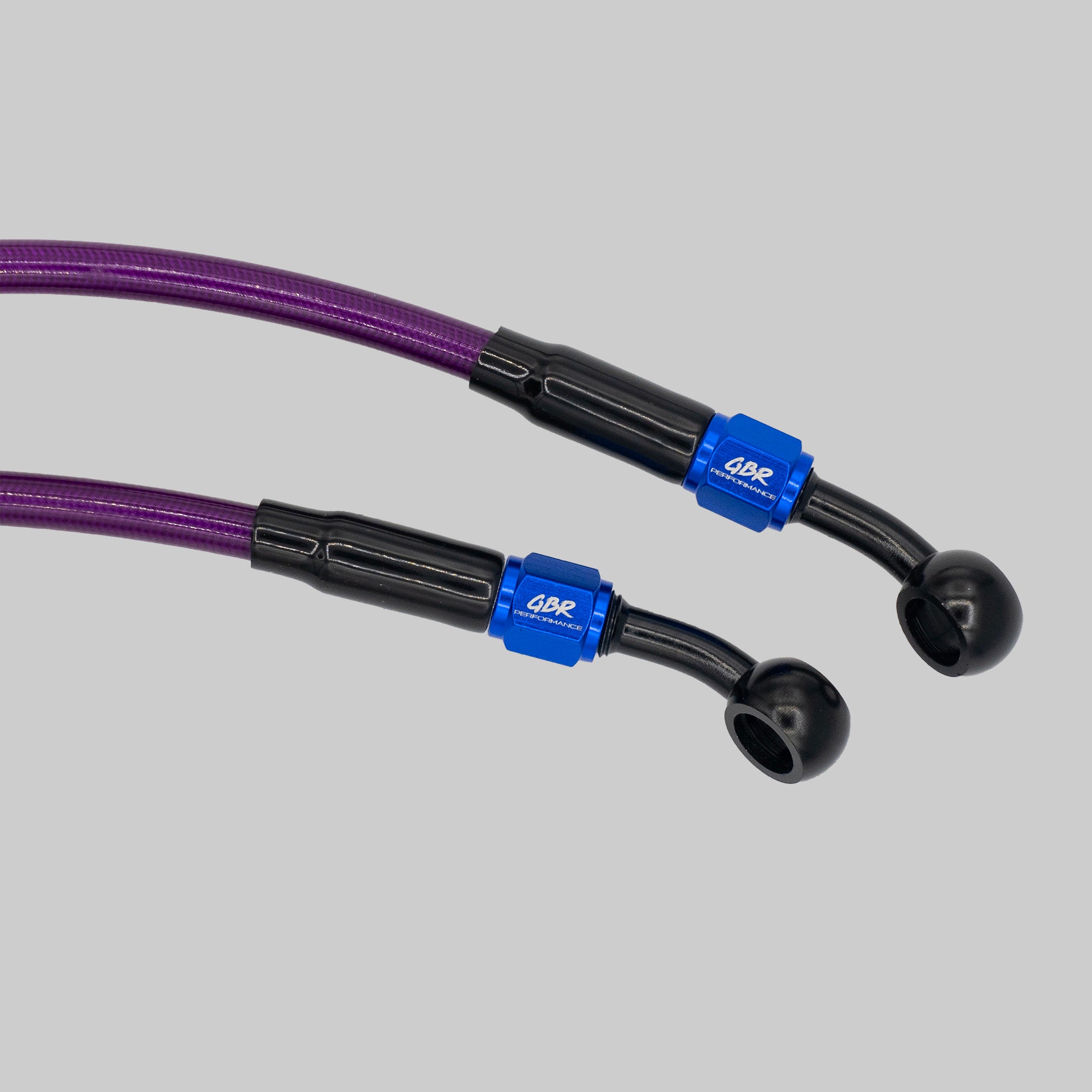 Tubo in Treccia GBR Performance® Anteriore VIOLA-BLU-NERO