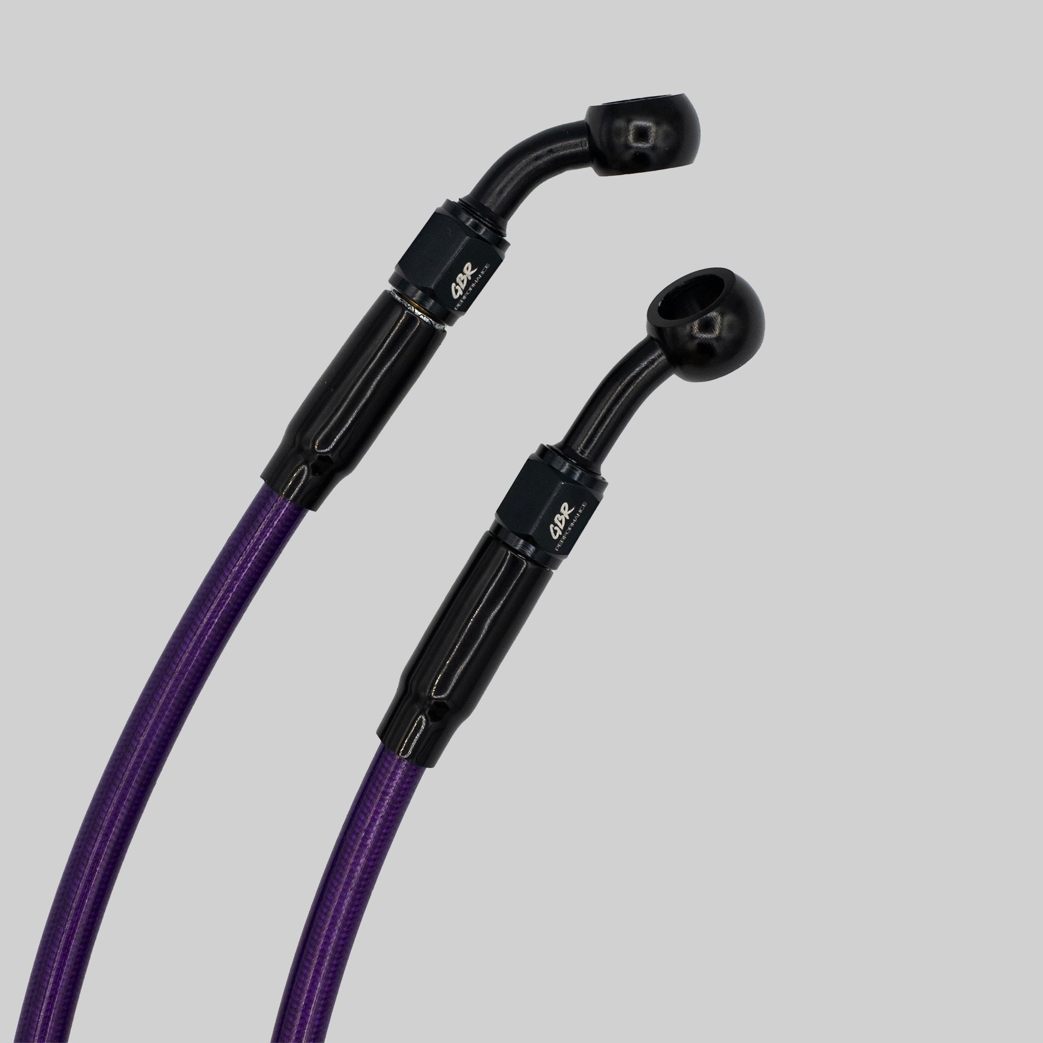 Tubo in Treccia GBR Performance® Anteriore VIOLA-NERO